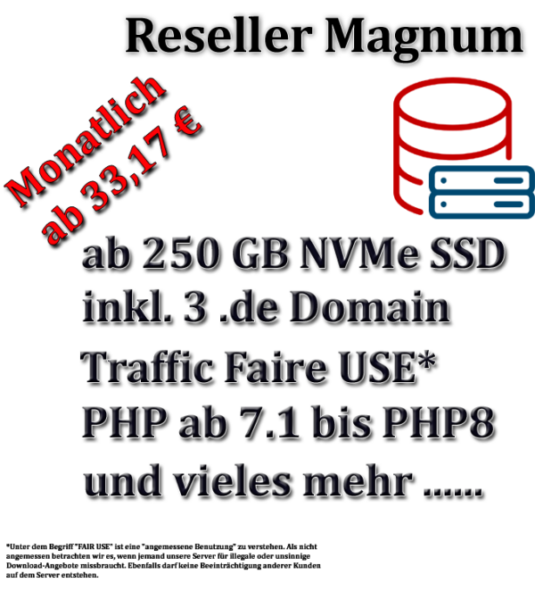 Reseler & Agenturen Hosting Dank der Benutzeroberfläche und der Funktionen in unserem Webhosting Paket Agenturen können Sie Ihre Kunden problemlos verwalten.