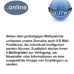 Die .online Domain bietet Platz für eine Vielzahl von Online-Projekten