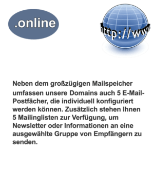 Die .online Domain bietet Platz für eine Vielzahl von Online-Projekten
