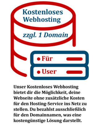 Free Webhosting bedeutet, dass du keine monatlichen oder jährlichen Gebühren für die Hosting-Services selbst bezahlen musst.